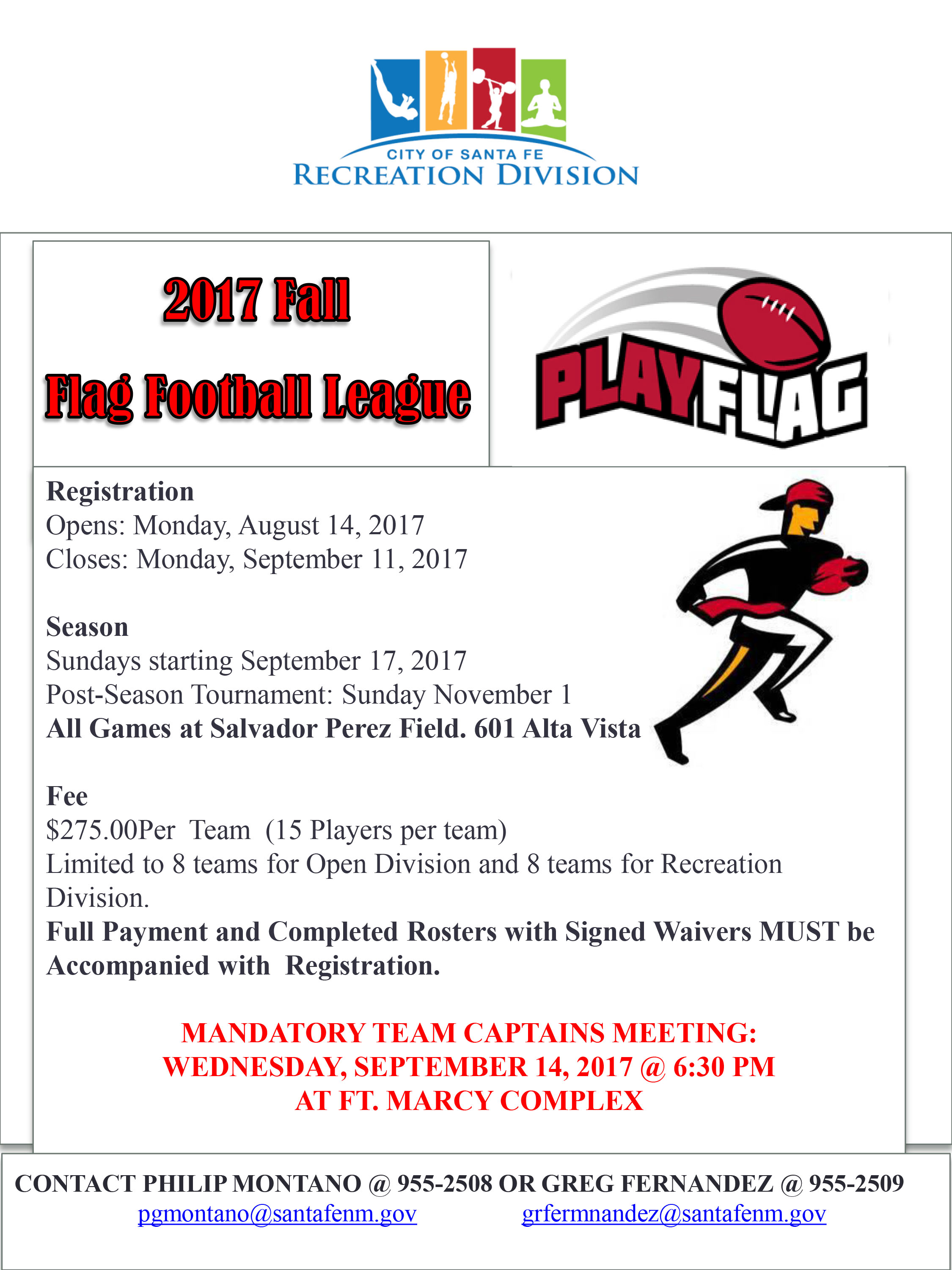 mandatory meeting flyer