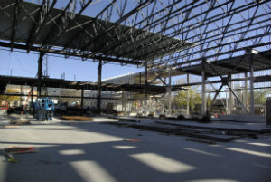 Community Convention Center Photo of construction of Community Convention Center