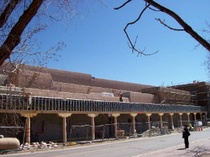 Community Convention Center Photo of construction of Community Convention Center