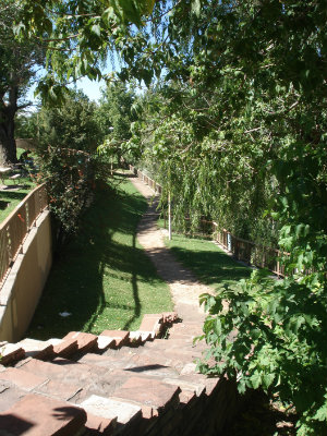 Photo of walkway at DeVargas Park