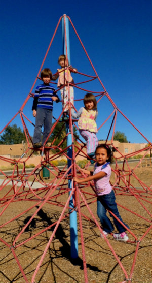 Photo of play equipment at Valentine Park